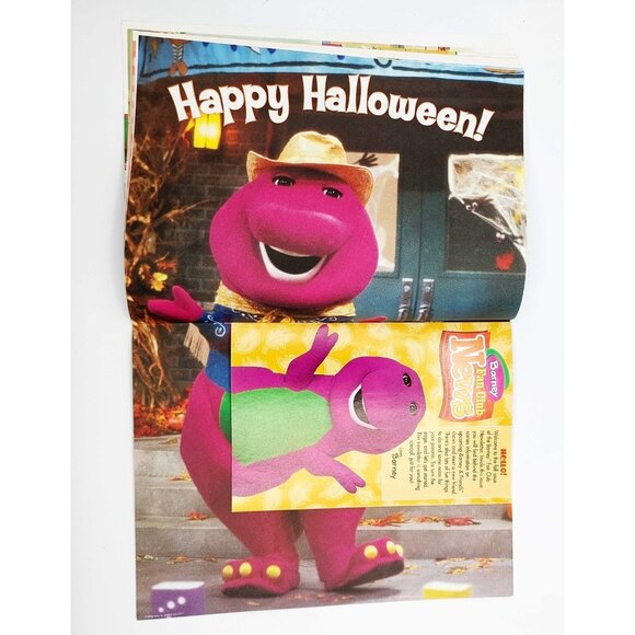 Barney Magazine Sept/Oct 1998 Fantastic Fall! Rare! - Picture 5 of 12